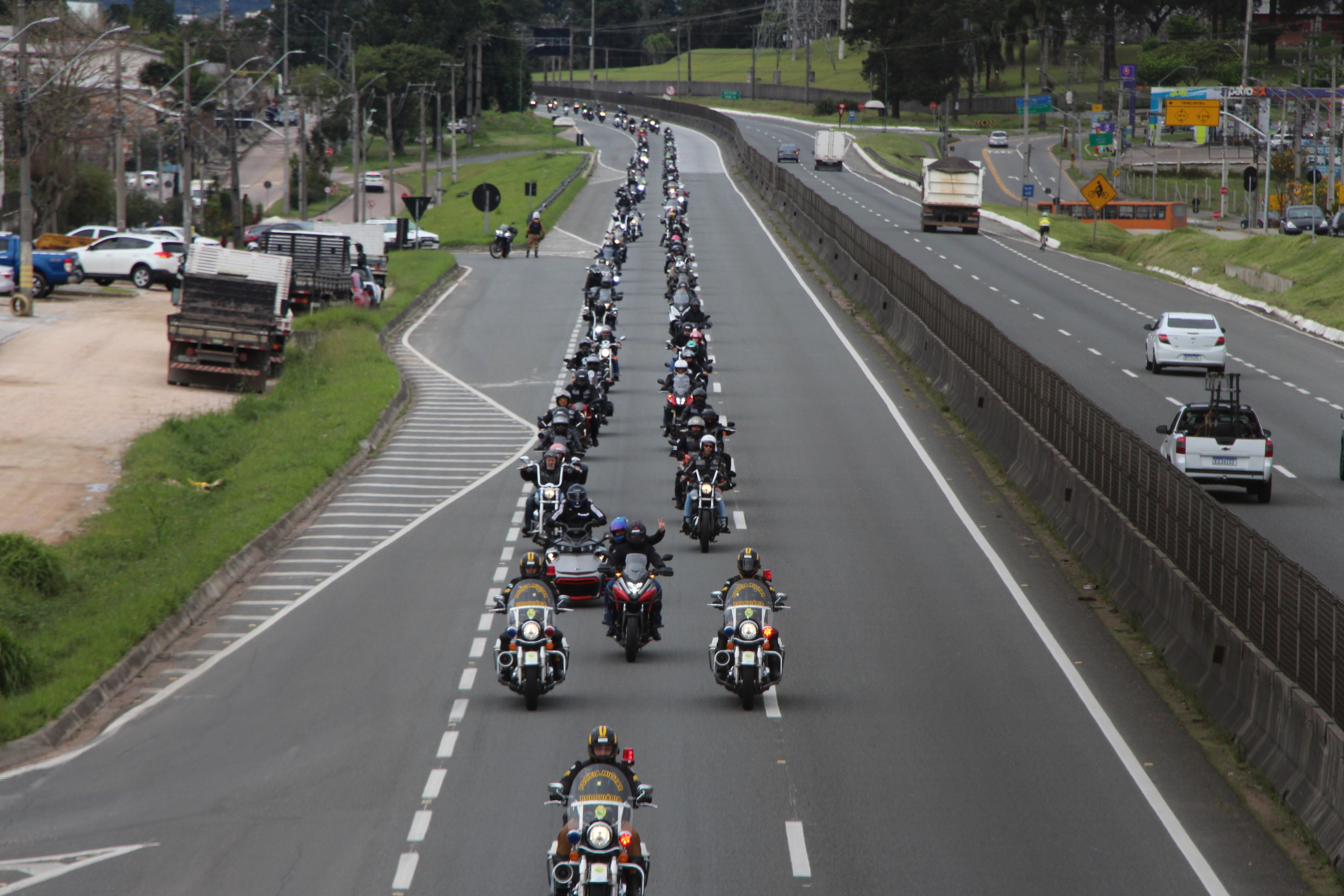 Pmpr Promove Passeio Motocicl Stico Em Alus O Aos Anos Da