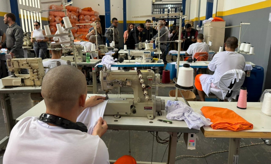 Paraná recebe comitiva nacional para acompanhar políticas de trabalho no sistema prisional